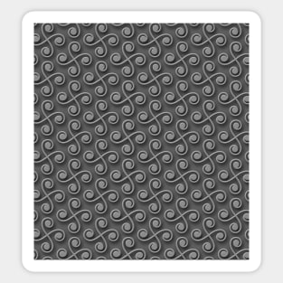 Swirl pattern vector art Sticker